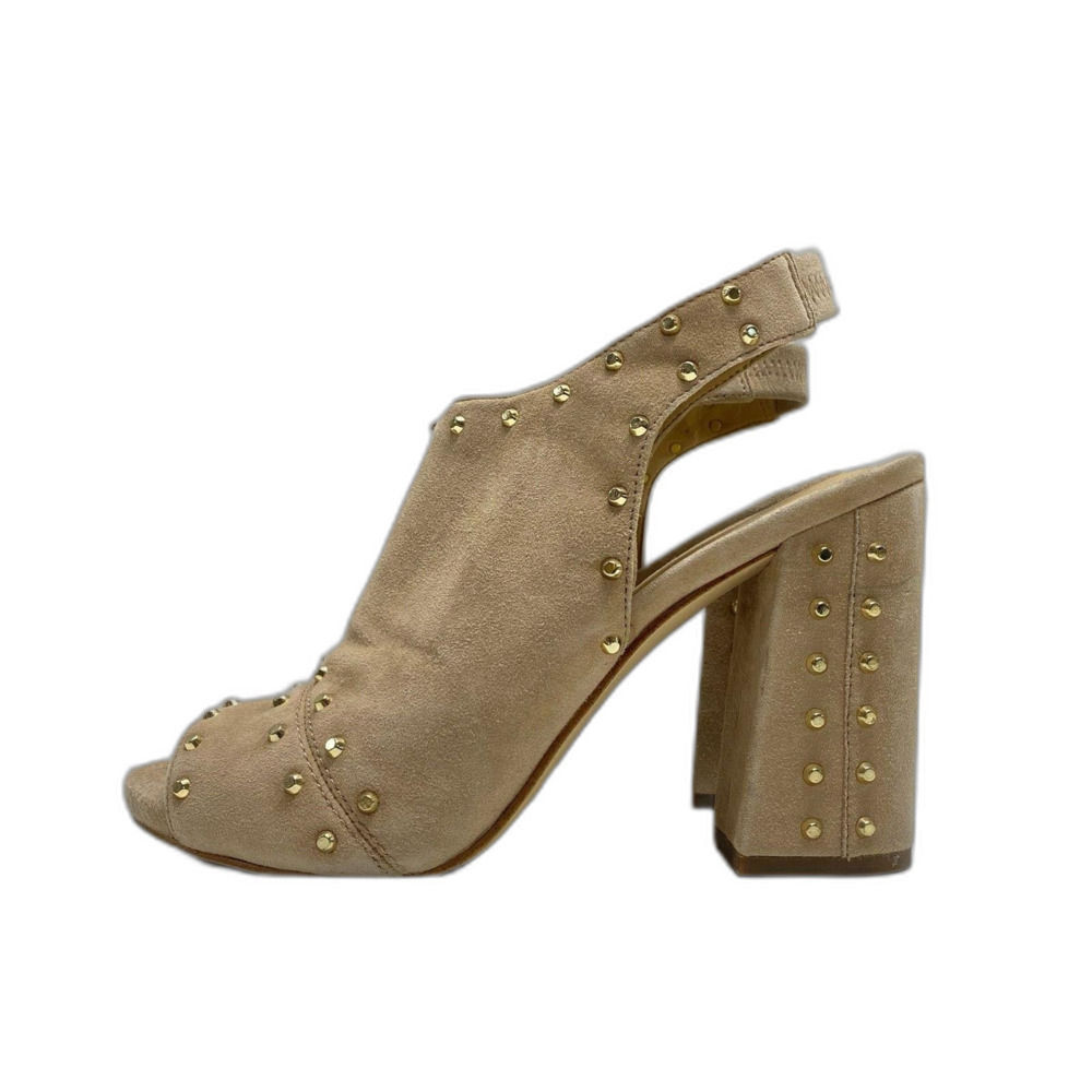 Michael Kors Studded Peep Toe Slingback Heels Women's Size 6M - Picture 2 of 7